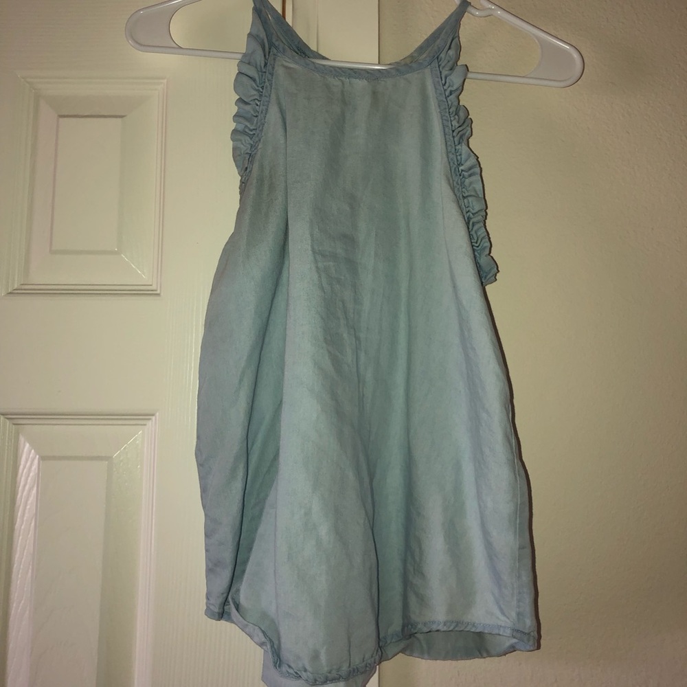 Denim shirt from Francesca’s💙